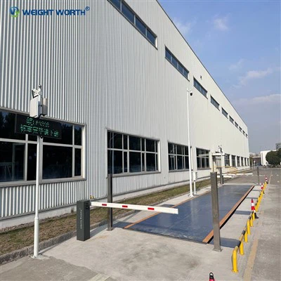 Nákladní-váha namontovaná v boxech